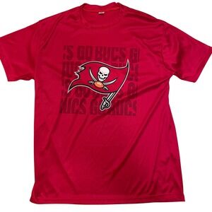 Tampa Bay‎ Buccaneers T-Shirt NFL Football Supermarket Promo Men's Size XL